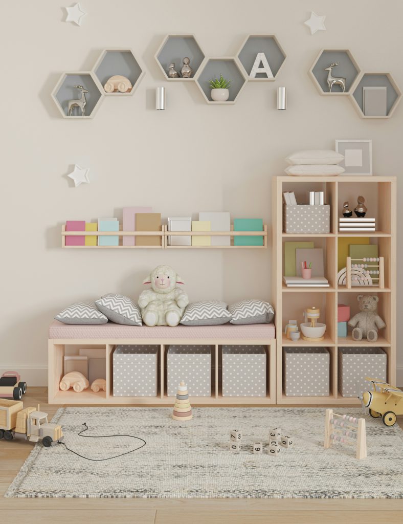 Organised playroom